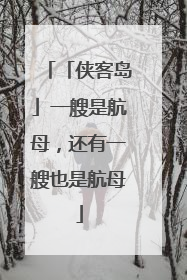 「侠客岛」一艘是航母，还有一艘也是航母