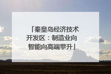 秦皇岛经济技术开发区：制造业向智能向高端攀升