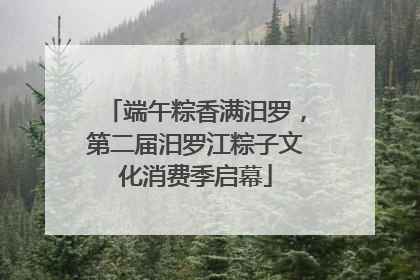 端午粽香满汨罗，第二届汨罗江粽子文化消费季启幕