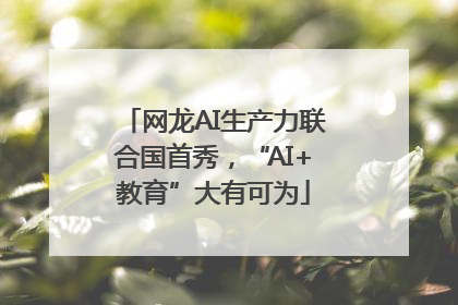 网龙AI生产力联合国首秀，“AI+教育”大有可为