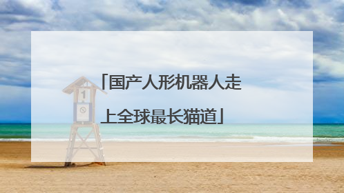 国产人形机器人走上全球最长猫道