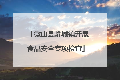 微山县驩城镇开展食品安全专项检查