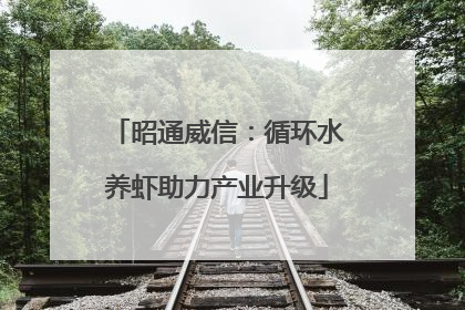 昭通威信：循环水养虾助力产业升级