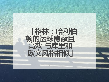 格林：哈利伯顿的运球隐蔽且高效 与库里和欧文风格相似