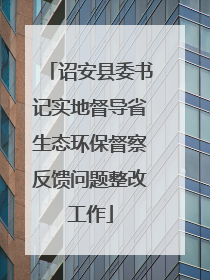 诏安县委书记实地督导省生态环保督察反馈问题整改工作