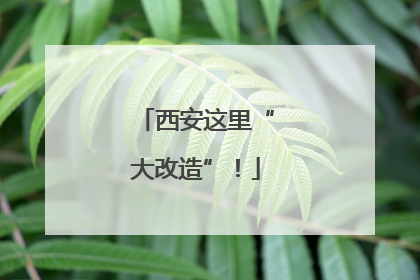 西安这里“大改造”！