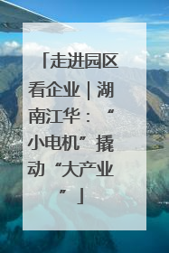 走进园区看企业｜湖南江华：“小电机”撬动“大产业”