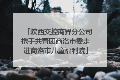 陕西交控商界分公司携手共青团商洛市委走进商洛市儿童福利院
