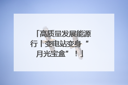 高质量发展能源行丨变电站变身“月光宝盒”！