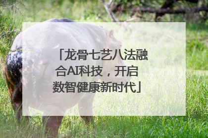 龙骨七艺八法融合AI科技，开启数智健康新时代