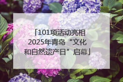 101项活动亮相 2025年青岛“文化和自然遗产日”启幕